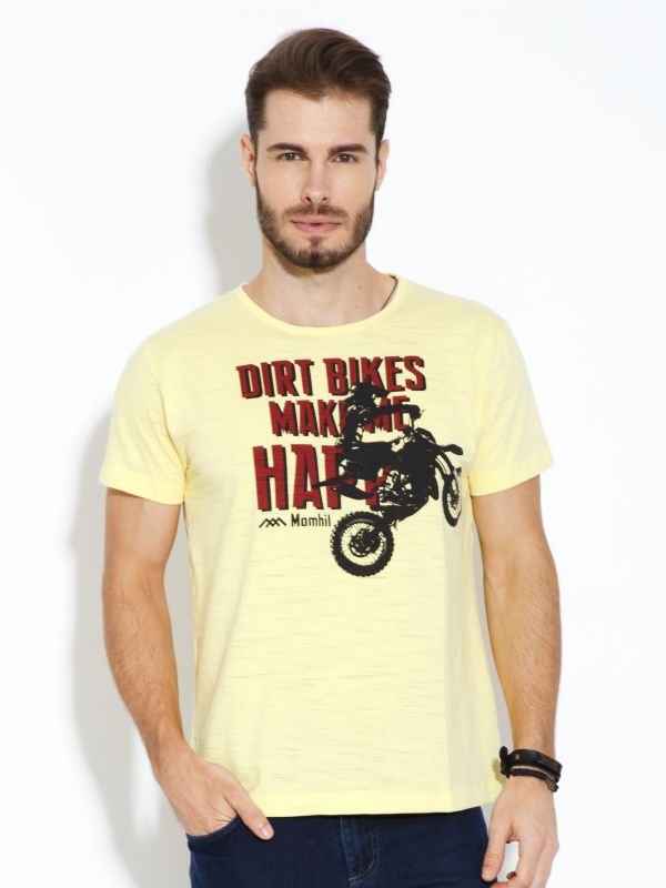 T-shirt malha flamê Dirt Bikes